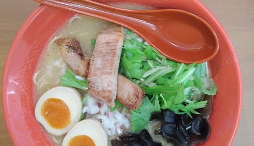 水天宮前で食べれる具材たっぷり濃厚豚骨ラーメン♪『清味食堂』