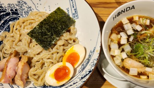 超多加水麺の暴力。小麦の旨さが、躍り狂う『本田麺業 神田西口駅前店』